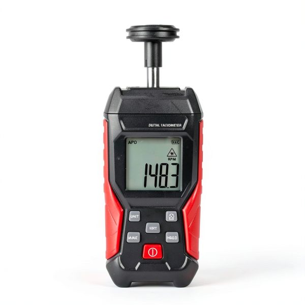 JuviPerpric 2‑in‑1 Digital Tachometer Contact & Non‑Contact 0‑99,999-6