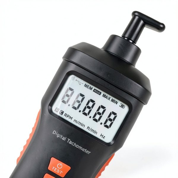 KAISAL 2-in-1 Digital Tachometer with Contact Probes and Laser-5