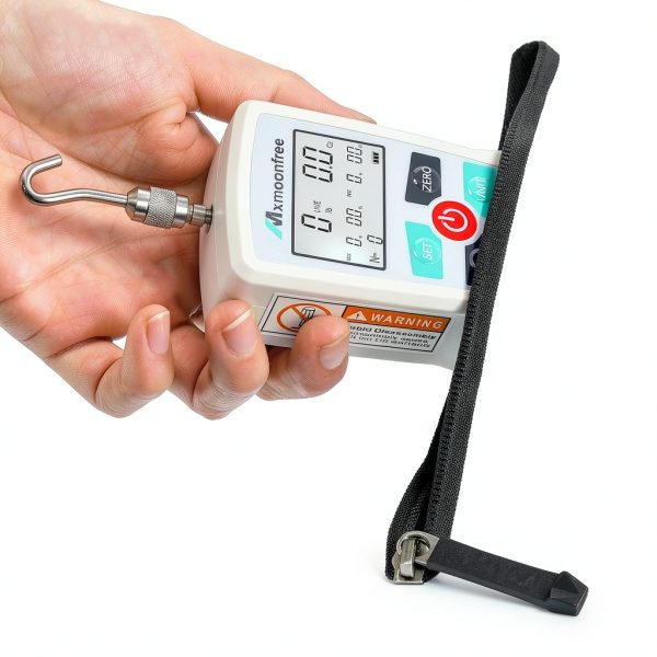 Mxmoonfree LS-45 Digital Force Gauge with ABS Case 12Lb Capacity-5