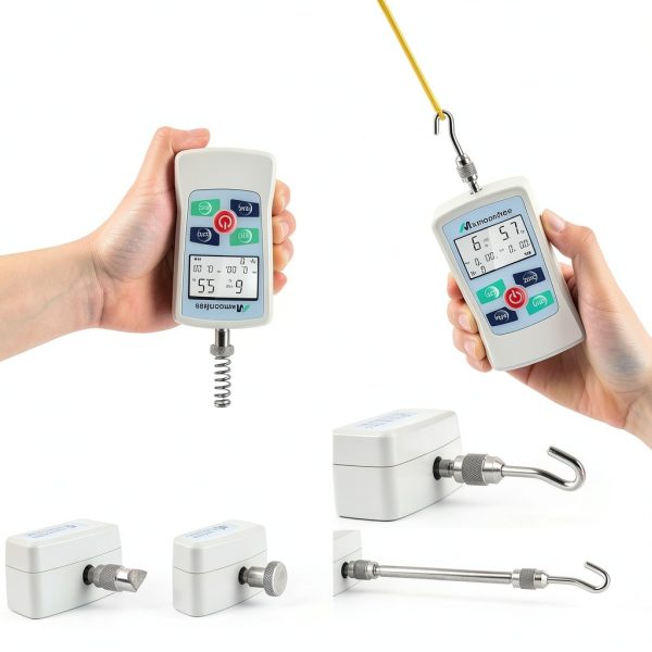 Mxmoonfree LS-45 Digital Force Gauge with ABS Case 12Lb Capacity-2