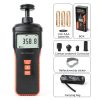 KAISAL 2-in-1 Digital Tachometer with Contact Probes and Laser-8