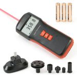 KAISAL 2-in-1 Digital Tachometer with Contact Probes and Laser-0