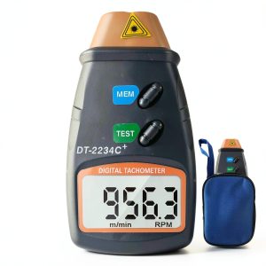 Soonkoda Industrial Tachometer Handheld RPM Meter with LCD Display-0