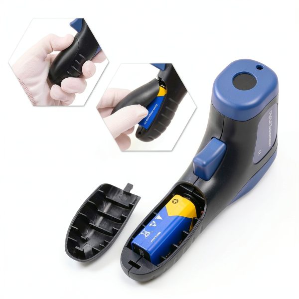 EHDIS LH900RF Digital No Contact Tachometer with Reflective Tape-5