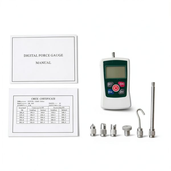 Digital Force Gauge Beslands Portable 500N Handheld with 4 Units-1