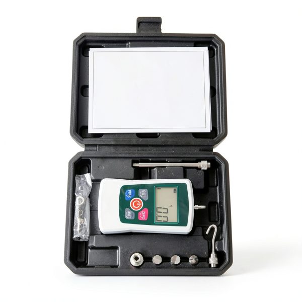 Digital Force Gauge Beslands Portable 500N Handheld with 4 Units-5