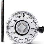 OTC 1/2" Torque Angle Gauge Wrench Black Alloy Steel 360° Scale-0
