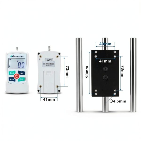 Force Gauge Stand Mxmoonfree MTS-V Manual Vertical with Dual Mounting-2