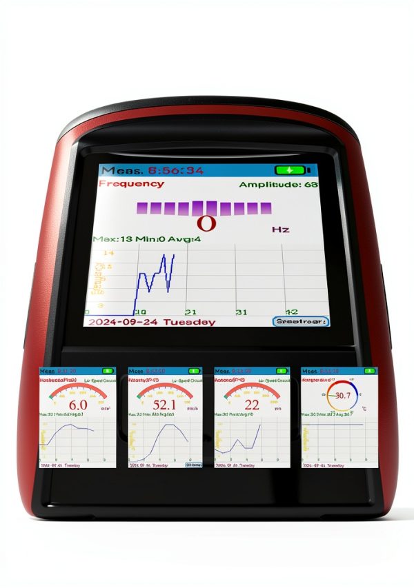 Primyteion Mechanical Vibration Meter PM633 30Hz-14kHz TFT Display-3